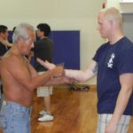 Sifu Demonstrating a New Technique to a Student